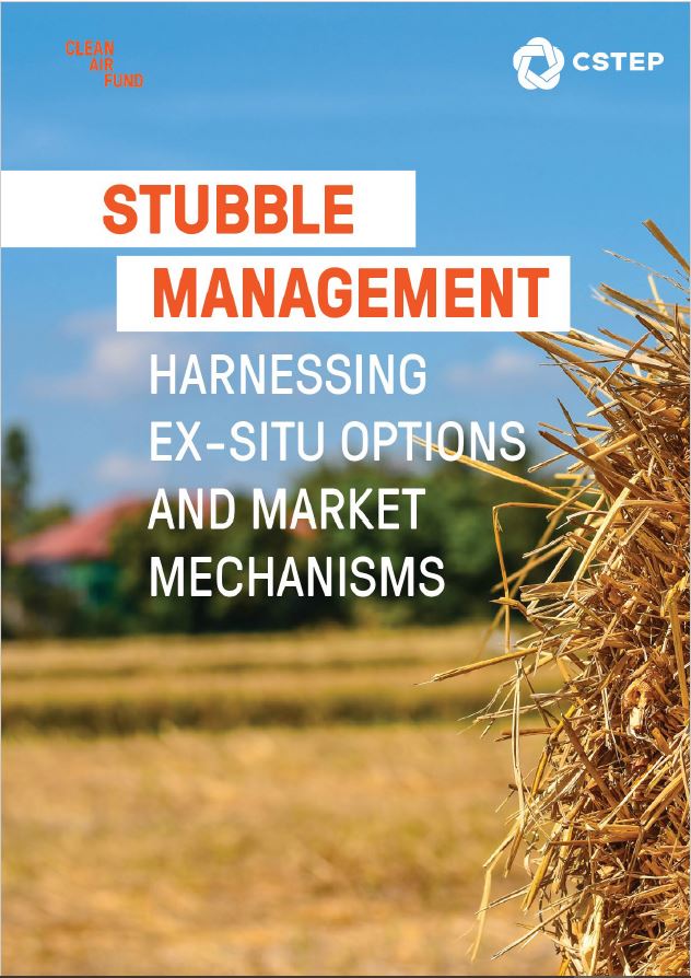 Press Release: Stubble management: Harnessing ex-situ options and market mechanisms